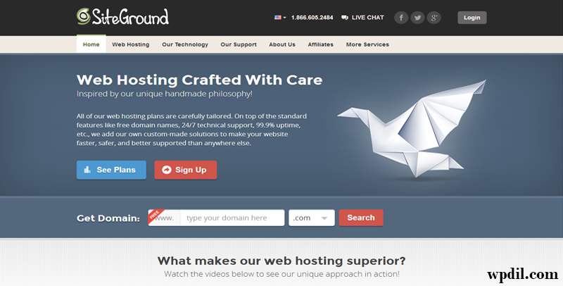 Siteground,hosting