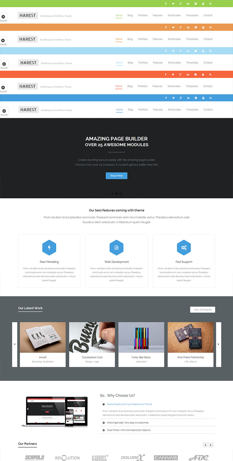 harest,Harest Responsive Multi-Purpose Theme, Thinkupthemes